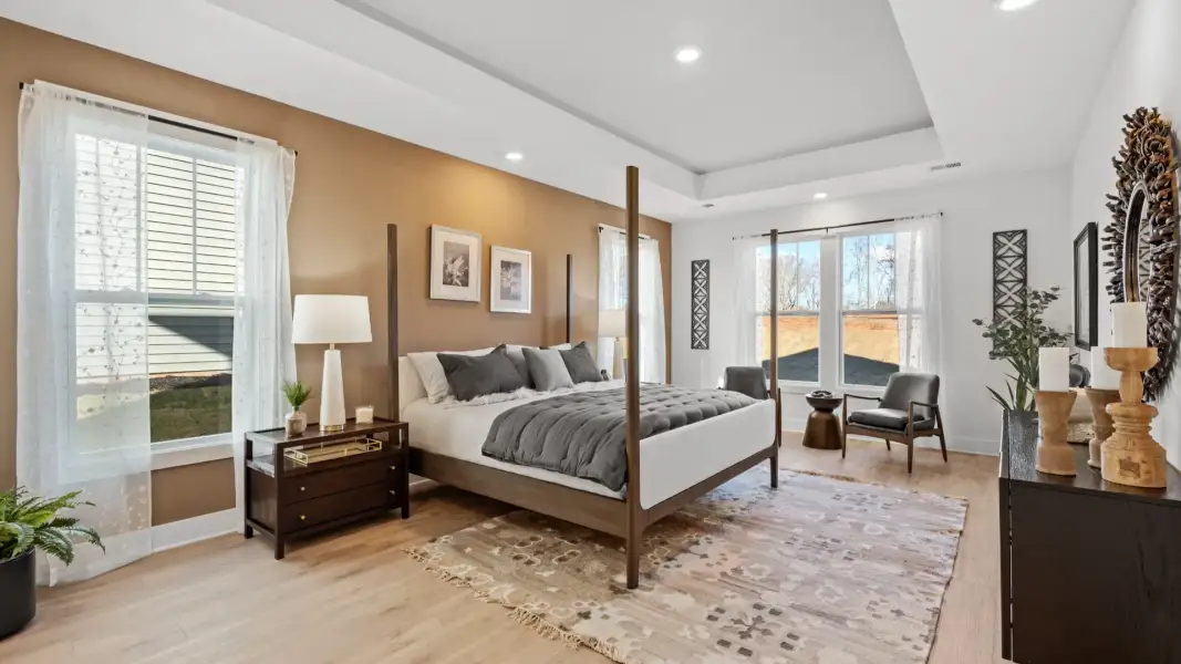 Furnished interior view inside a new home in Walnut Ridge, Inman (Image 15).