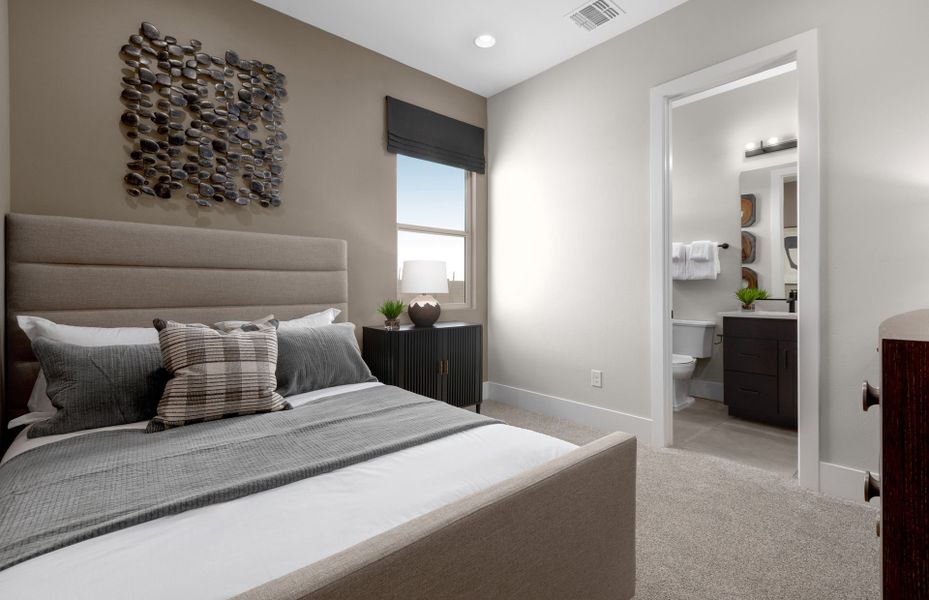 Representative furnished interior of a home built from the Parklane II by Pulte Homes in Saguaro Reserve - Majesty, Marana (Image 9).