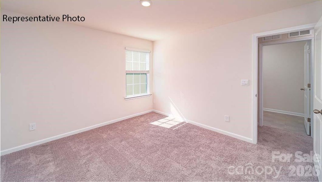Spacious, unfurnished interior of a new home in Wallace Springs, Statesville (Image 30).