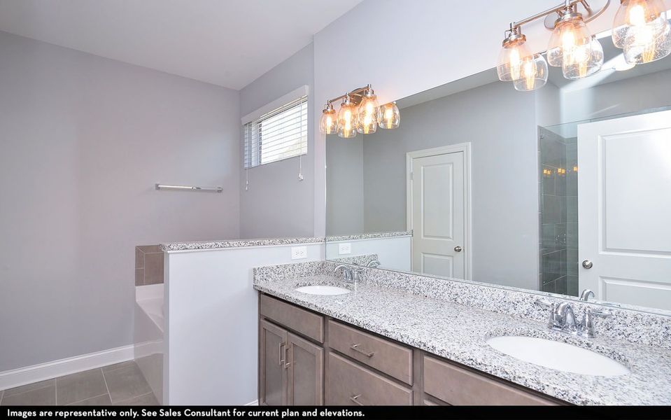 Furnished interior view inside a new home in Dorris Farm, White House (Image 9).