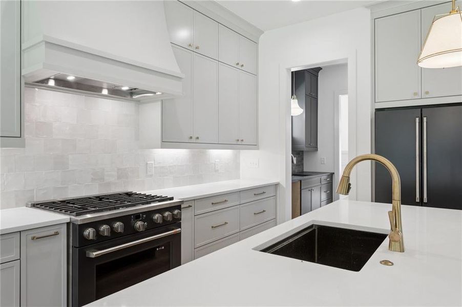 Furnished interior view inside a new home in , Atlanta (Image 13).