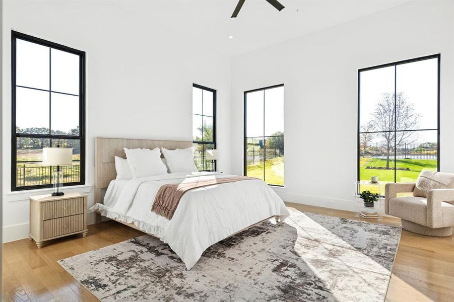 Furnished interior view inside a new home in , Bartonville (Image 17). Furnished interior view inside a new home in , Bartonville (Image 17).