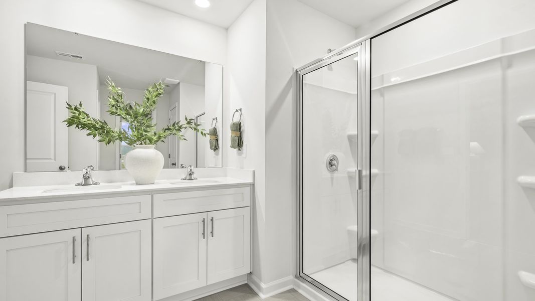Furnished interior view inside a new home in Bryson Park, Lexington (Image 18).