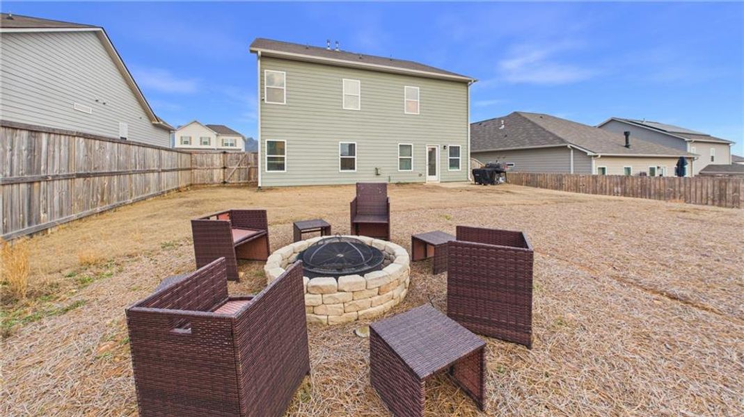 Exterior details and patio area of a home in , Cartersville (Image 30).