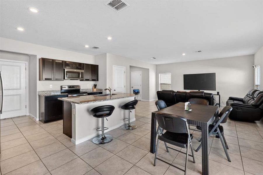 Furnished interior view inside a new home in , Haines City (Image 6).
