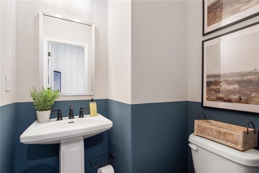 Furnished interior view inside a new home in The Village at Shallowford, Kennesaw (Image 93). Furnished interior view inside a new home in The Village at Shallowford, Kennesaw (Image 93).