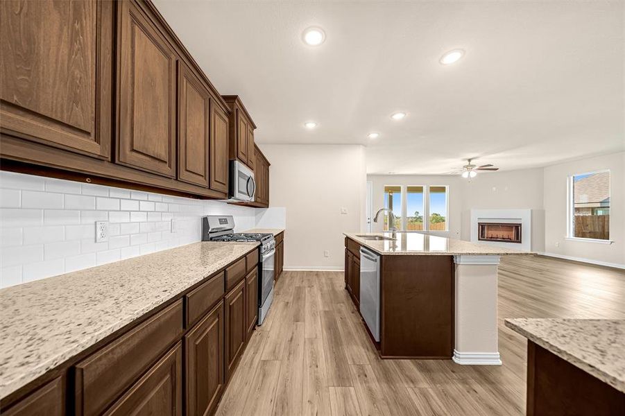 Furnished interior view inside a new home in Liberty Pointe, Gainesville (Image 11). Furnished interior view inside a new home in Liberty Pointe, Gainesville (Image 11).