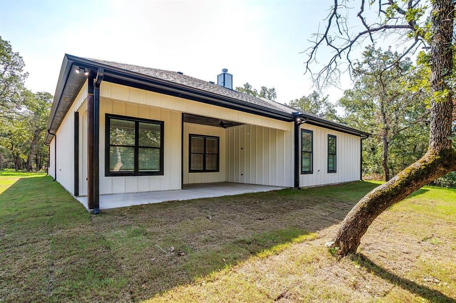 Front exterior of a new home in , Bridgeport, TX, highlighting curb appeal (Image 2).