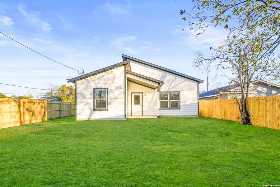 Exterior details and patio area of a home in , San Antonio (Image 2). Exterior details and patio area of a home in , San Antonio (Image 2).