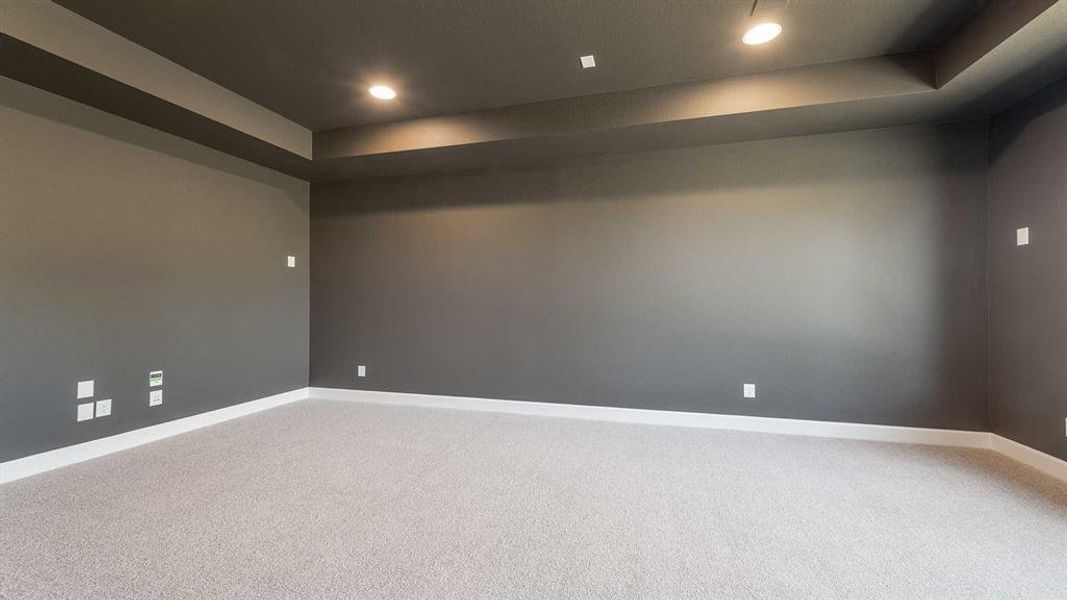 Spacious, unfurnished interior of a new home in The Heights At Uptown Celina 50', Celina (Image 25).