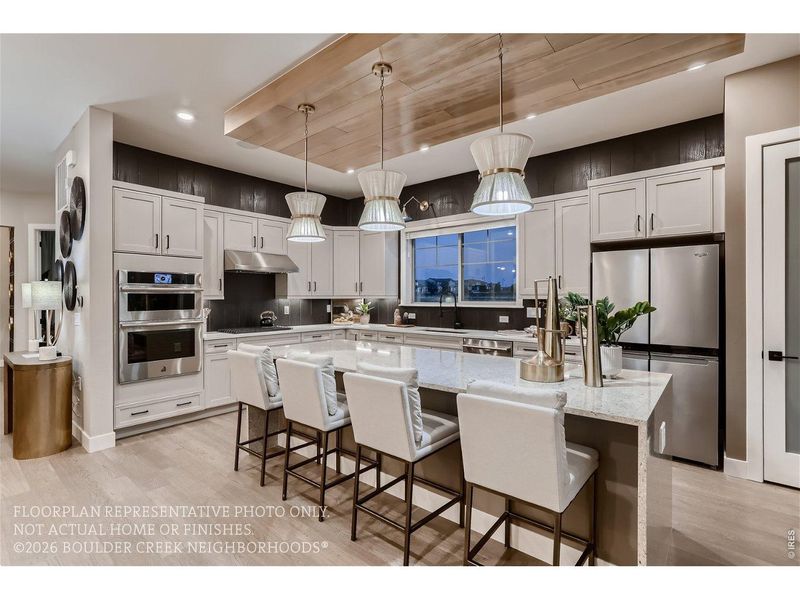 Furnished interior view inside a new home in , Broomfield (Image 15).