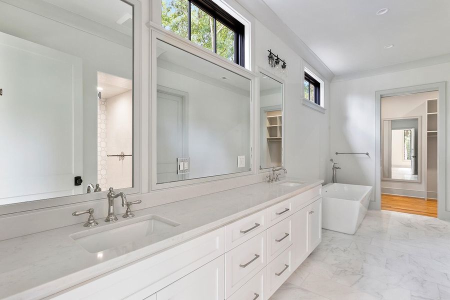 Furnished interior view inside a new home in , Johns Island (Image 56).