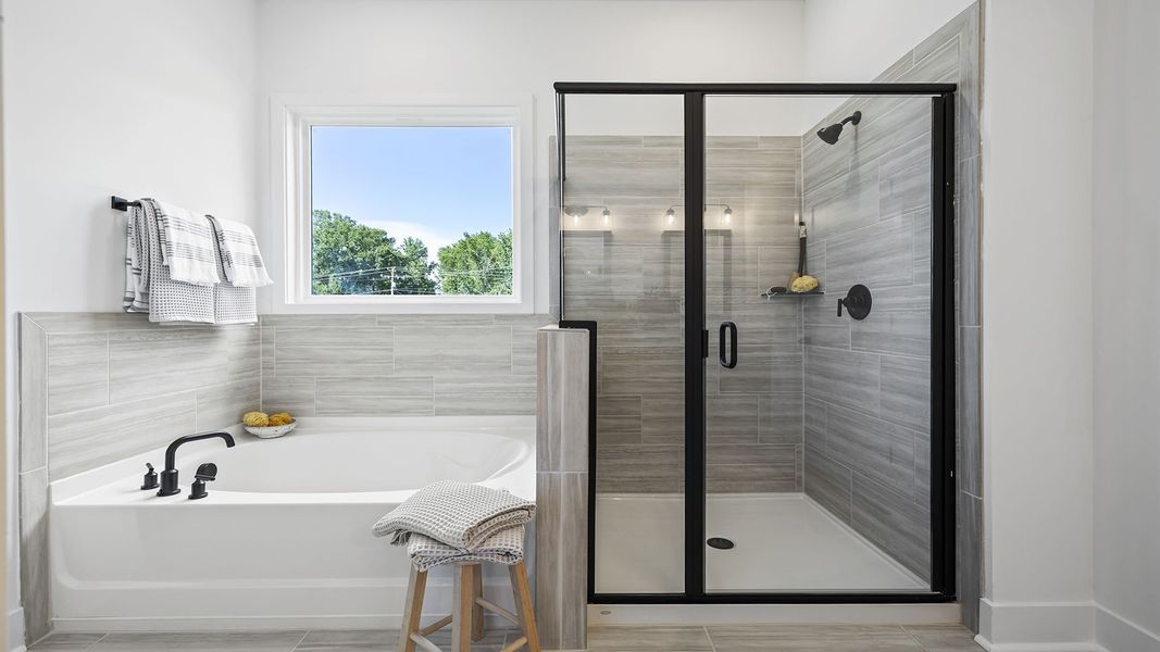 Representative furnished interior of a home built from the Azalea by D.R. Horton in Harrison Valley, Simpsonville (Image 40).