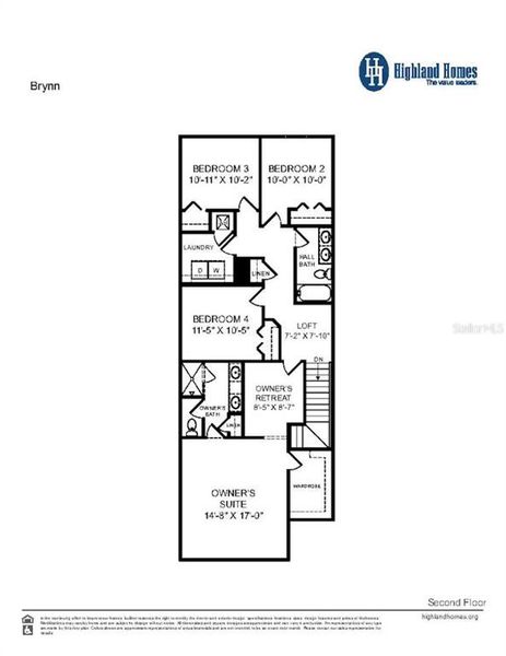 2D floor plan layout of this home in The Crossings - Bungalows, St. Cloud, FL (Image 3). 2D floor plan layout of this home in The Crossings - Bungalows, St. Cloud, FL (Image 3).