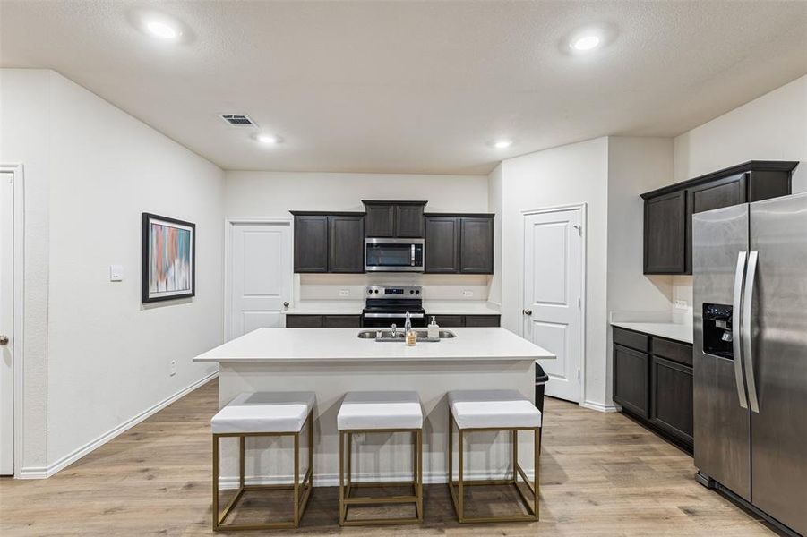 Furnished interior view inside a new home in , Providence Village (Image 8).