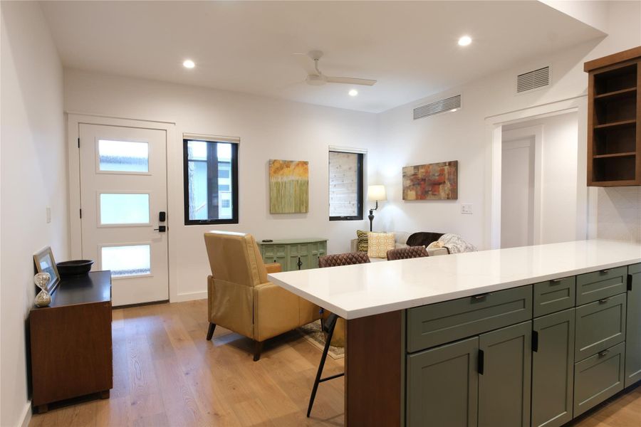 Furnished interior view inside a new home in , Austin (Image 15).