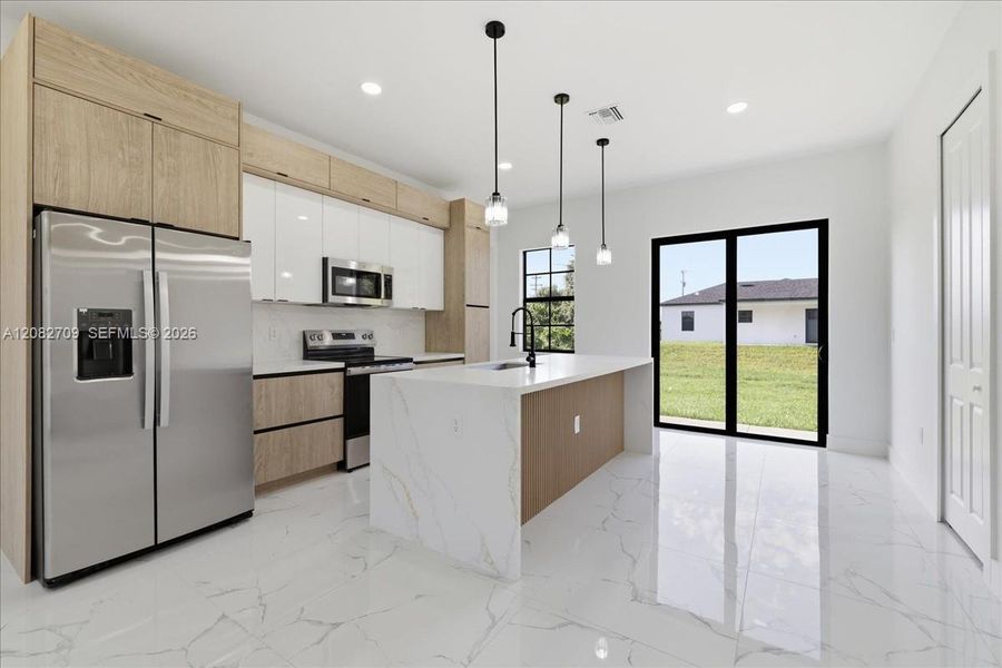 Furnished interior view inside a new home in , Lehigh Acres (Image 7).