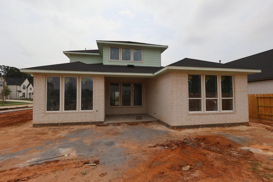 In-progress construction of a new home in Clopton Farms, Montgomery, TX (Image 14). In-progress construction of a new home in Clopton Farms, Montgomery, TX (Image 14).