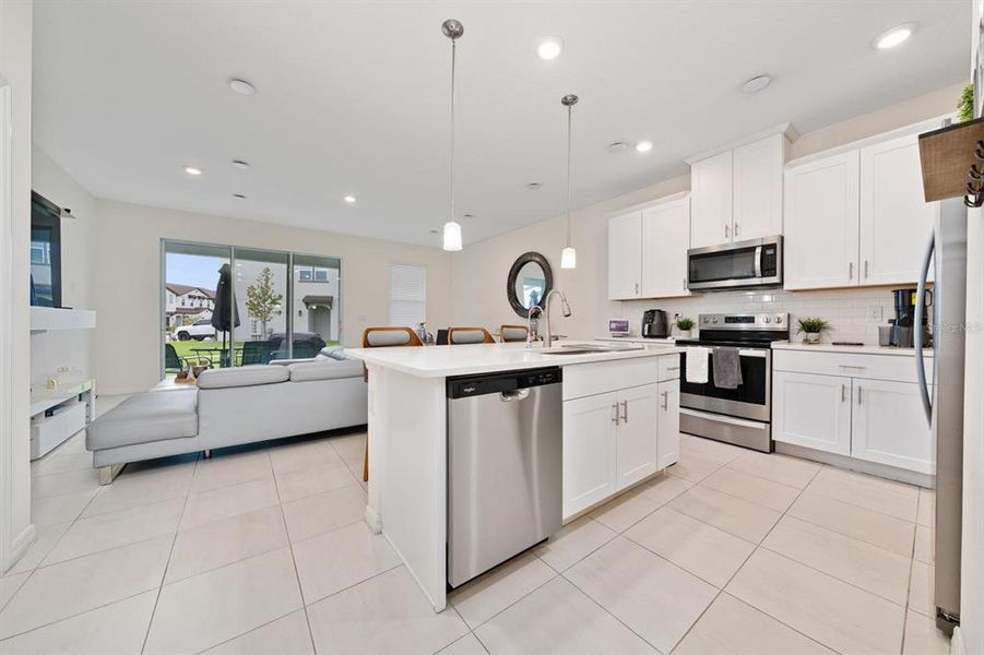 Furnished interior view inside a new home in , Kissimmee (Image 14).