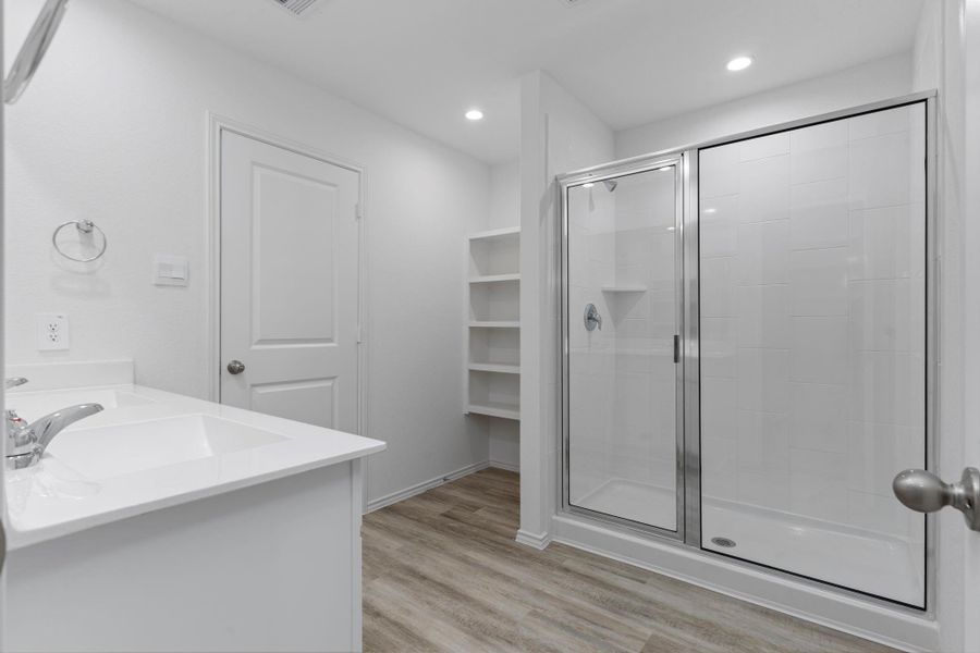 Furnished interior view inside a new home in Emberly, Beasley (Image 3).