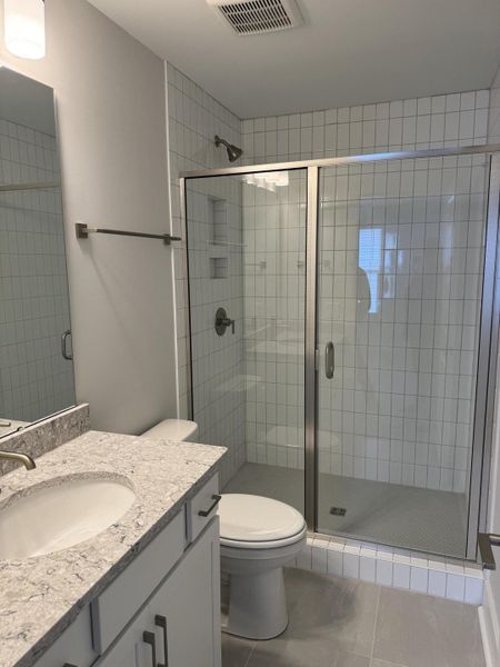 Furnished interior view inside a new home in Oak Bluff, Charleston (Image 9). Furnished interior view inside a new home in Oak Bluff, Charleston (Image 9).