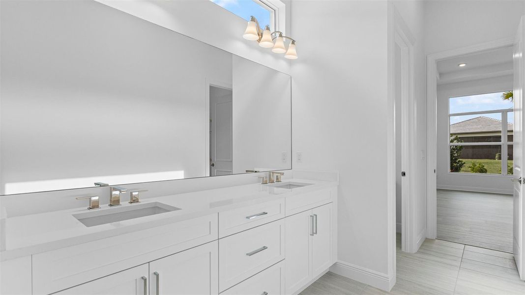 Furnished interior view inside a new home in Cresswind Palm Beach at Westlake, Westlake (Image 7). Furnished interior view inside a new home in Cresswind Palm Beach at Westlake, Westlake (Image 7).