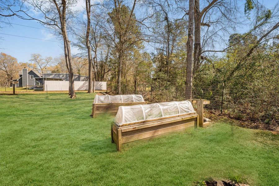 Raised beds