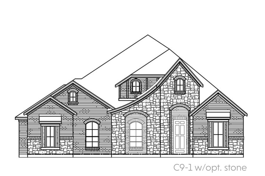 Representative rendering of the exterior for the Richmond by John Houston Homes (Image 7). Representative rendering of the exterior for the Richmond by John Houston Homes (Image 7).