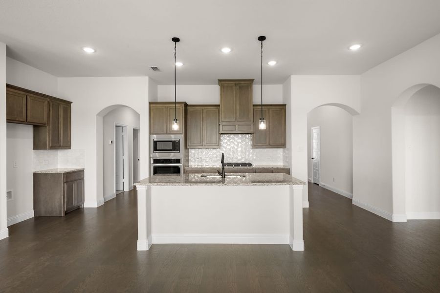 Furnished interior view inside a new home in Abe’s Landing, Granbury (Image 6). Furnished interior view inside a new home in Abe’s Landing, Granbury (Image 6).