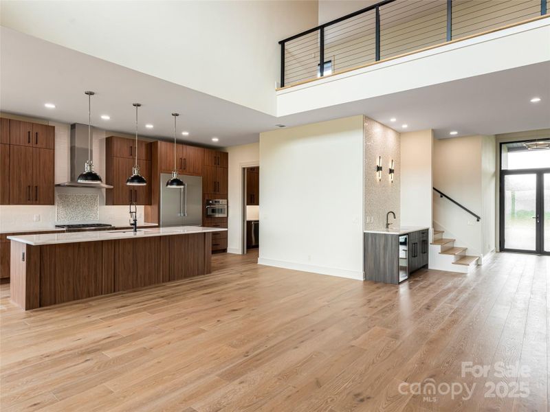 Spacious, unfurnished interior of a new home in , Hendersonville (Image 36).