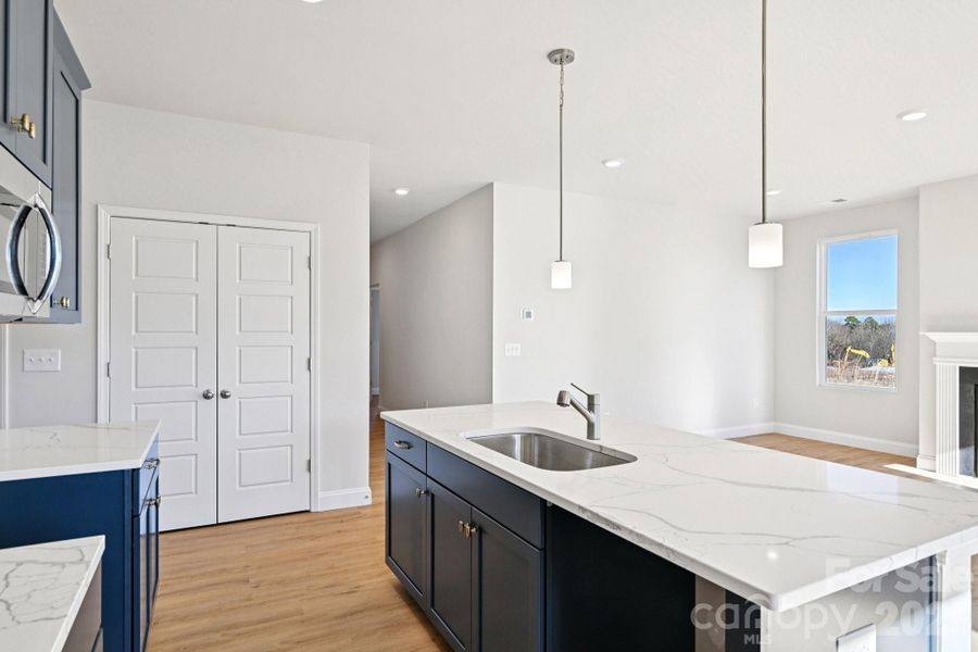 Furnished interior view inside a new home in , Cramerton (Image 5).