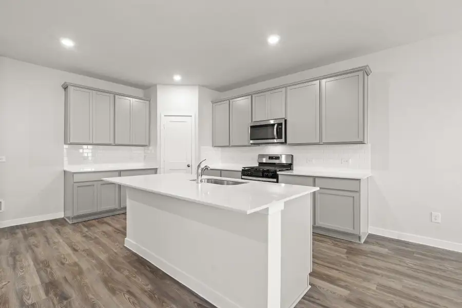 Furnished interior view inside a new home in Liberty Collection at Paloma at Sanford Farms, Waller (Image 8).