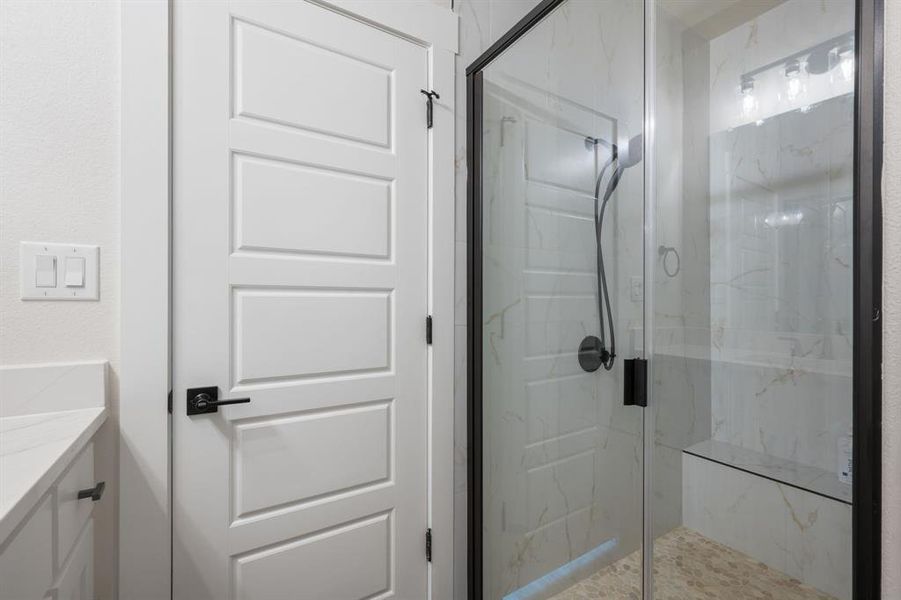 Close-up of interior finishes inside a home in Pecan Plantation, Granbury (Image 20).