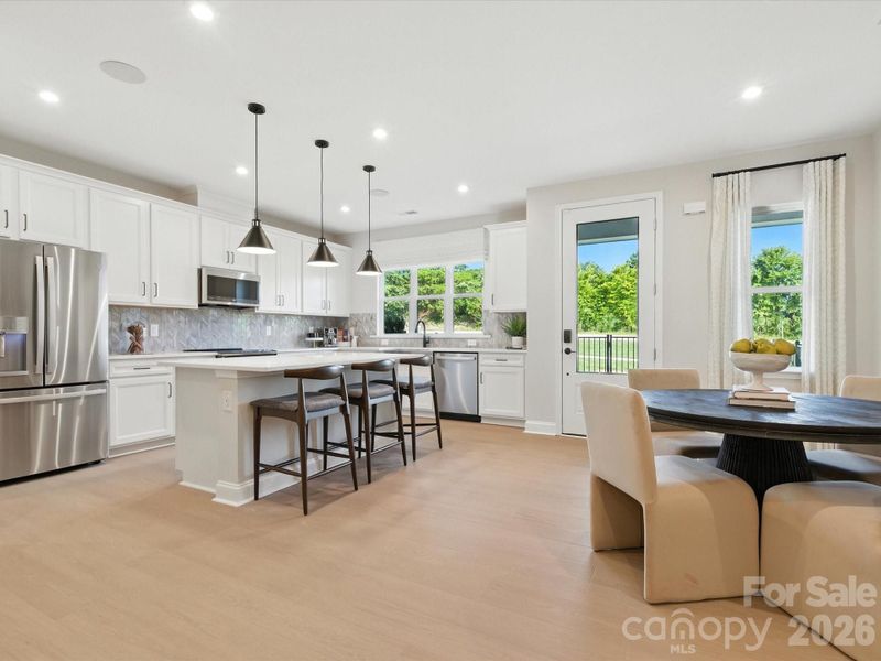 Light filled kitchen