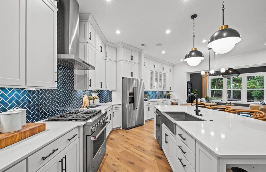 Furnished interior view inside a new home in Olmsted, Huntersville (Image 39). Furnished interior view inside a new home in Olmsted, Huntersville (Image 39).