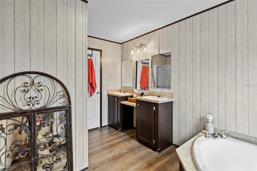 Furnished interior view inside a new home in , Okeechobee (Image 10).