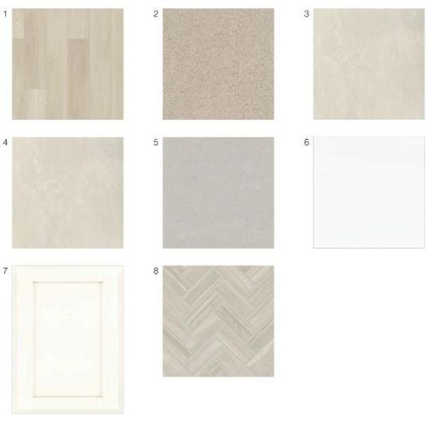 Sample of building materials used in homes in Oakmead, Buford (Image 28).