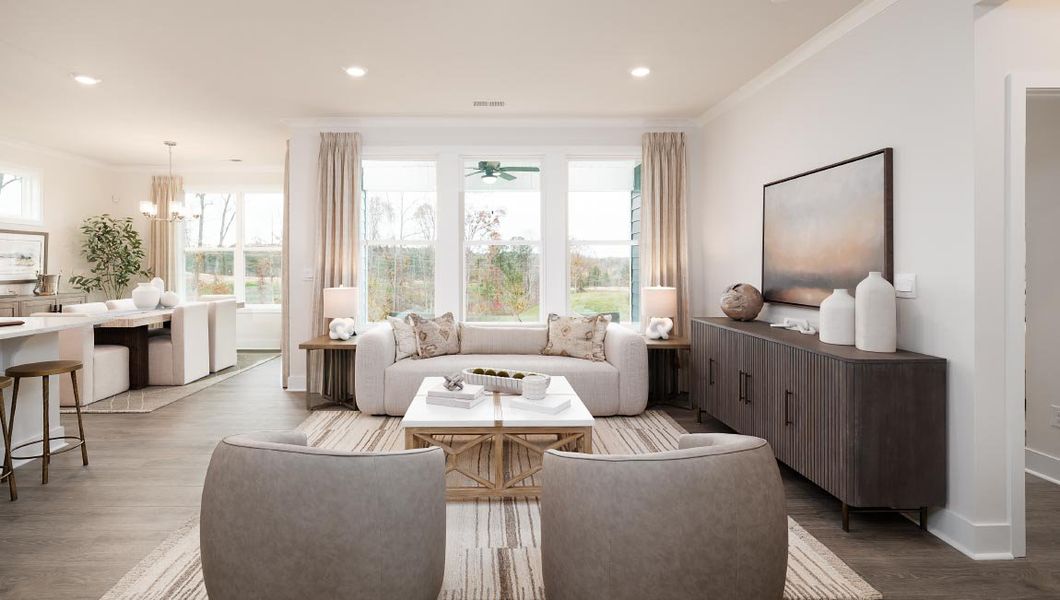 Furnished interior view inside a new home in Westport, York (Image 7). Furnished interior view inside a new home in Westport, York (Image 7).