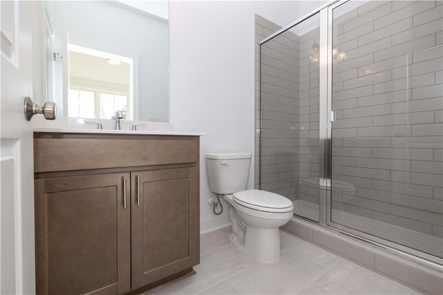Furnished interior view inside a new home in Palisades Townhomes, Cumming (Image 6).