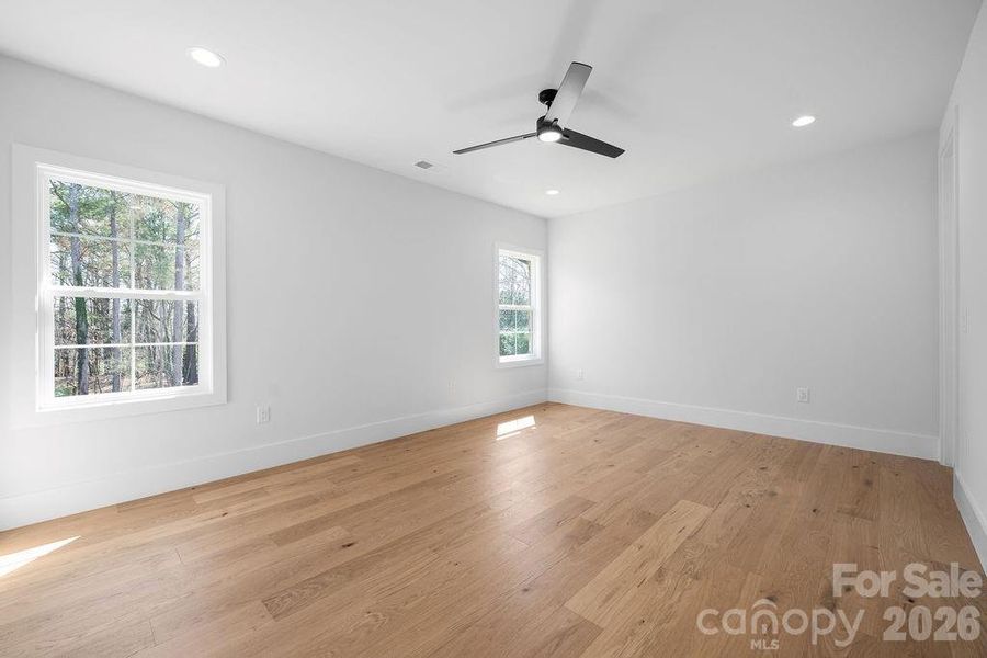 Upper level guest bedroom 1.