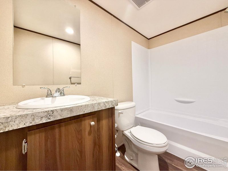 Furnished interior view inside a new home in , Log Lane Village (Image 4). Furnished interior view inside a new home in , Log Lane Village (Image 4).