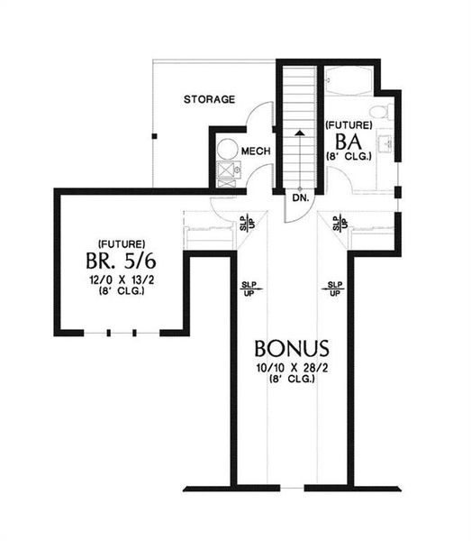 2D floor plan layout of this home in , Clermont, GA (Image 4).