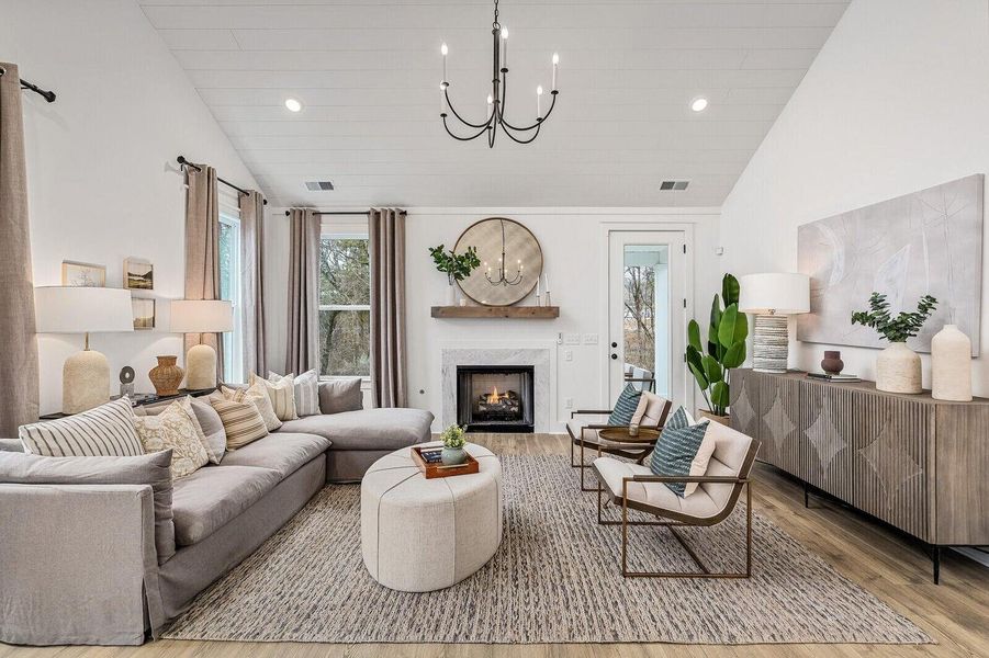 Furnished interior view inside a new home in Abbey Walk, Moncks Corner (Image 10).