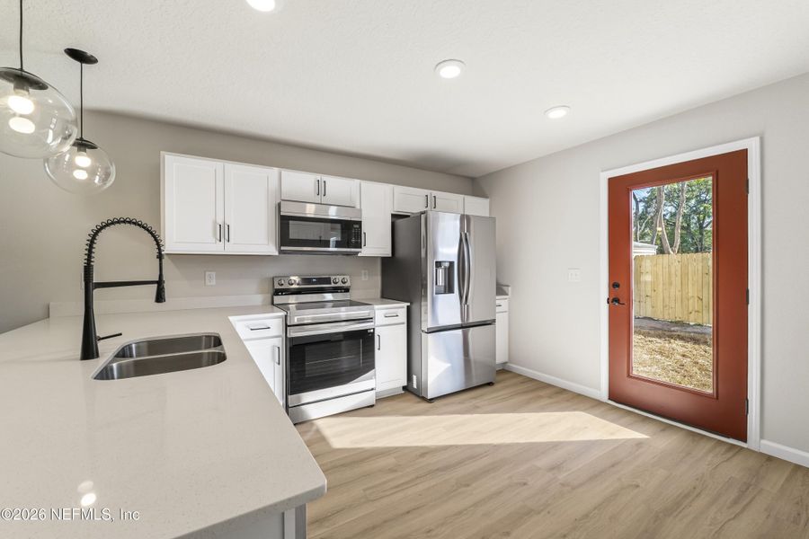 Furnished interior view inside a new home in , Jacksonville (Image 13).