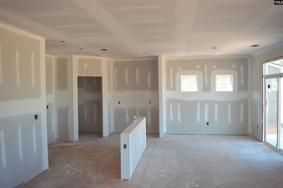 In-progress construction of a new home in Bickley Station, Irmo, SC (Image 12).