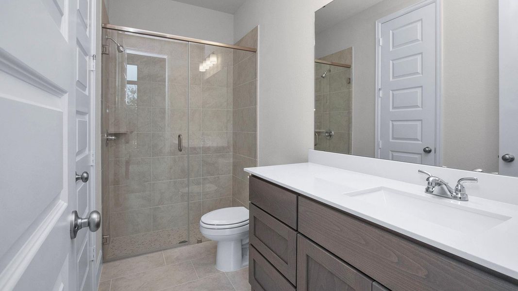 Furnished interior view inside a new home in Riceland, Mont Belvieu (Image 8).