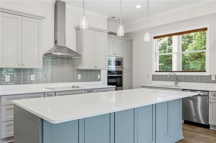 Furnished interior view inside a new home in , Cornelia (Image 9).