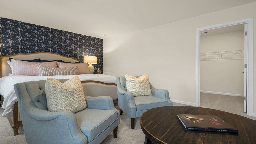 Representative furnished interior of a home built from the GALEN by D.R. Horton in English Farm, Archdale (Image 15).