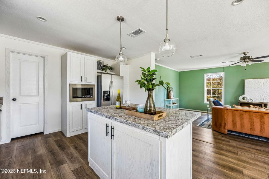Furnished interior view inside a new home in , Hilliard (Image 8).