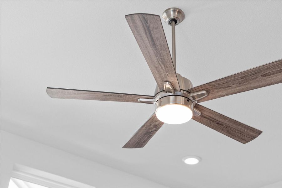 This fan offers a clean, modern aesthetic that complements contemporary decor. It is also an energy-efficient upgrade, helping to reduce energy costs and improve air circulation in both warm and cool months.